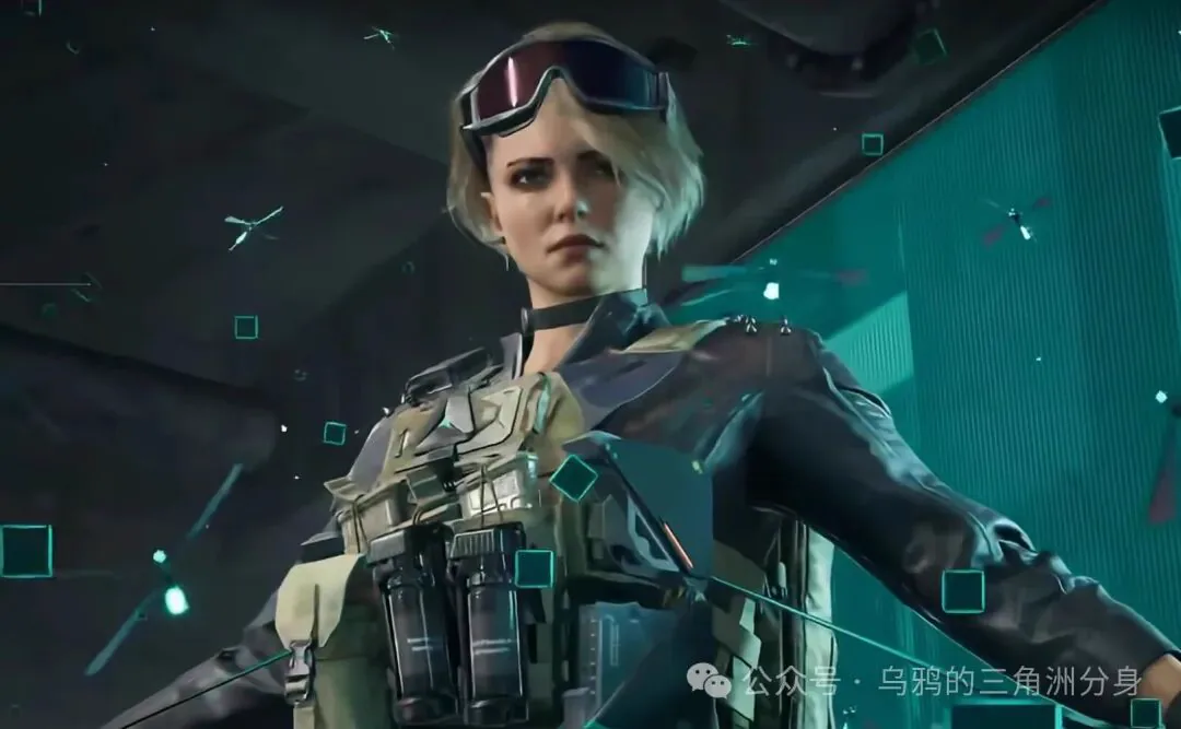 三角洲行动佐娅外观截图，展示佐娅角色形象和建模观感