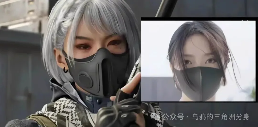 三角洲行动麦晓雯近景外观截图，展示麦晓雯发型和面部风格