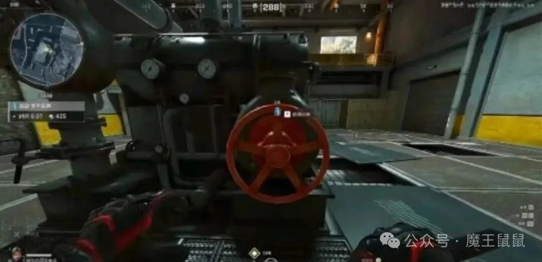 三角洲行动S9零号大坝地下泄水阀截图，展示新赛季大坝地下互动节点